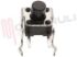 Immagine di MICROPULSANTE A SALDARE 10V 0.5A SMD 6,0X6,0X3,2MM.