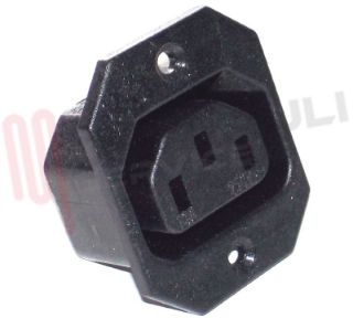 Immagine di PRESA TRIPOLARE DA PANNELLO 6A 250V