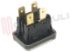 Immagine di INTERRUTTORE BIPOLARE NERO 12A 250V