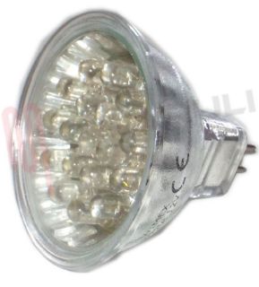 Immagine di LAMPADA DICROICA 18 LED MR16 120MA 12V GU5,3 BIANCO FREDDO