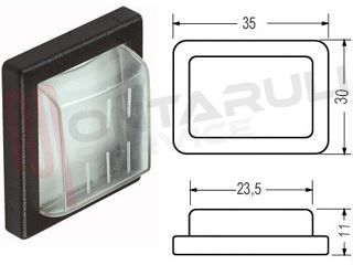 Immagine di PROTEZIONE GOMMA INTERRUTTORE 35X29