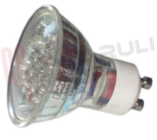 Immagine di LAMPADA DICROICA 20 LED 0,9W 220-240V GU10 BIANCO FREDDO
