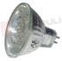 Immagine di LAMPADA DICROICA 18 LED MR16 120MA 12V GU5,3 ROSSI