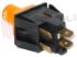 Immagine di INTERRUTTORE UNIPOLARE LUMINOSO ARANCIO 220V