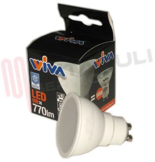 Immagine di LAMPADA SPOT LED GU10 9W 230V LUCE FREDDA 6000K (RESA/58W)