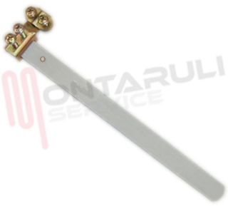 Immagine di FASCETTA METALLICA CON MORSETTO 10MMQ SERRAGGIO TUBI