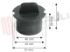 Immagine di FILTRO FRIGO A CARBONE 51X44MM. ASSORBI ODORI 2 PEZZI