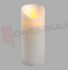 Immagine di CANDELA LED A BATTERIA LUCE A FIAMMA BIANCA H.18CM.