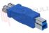 Immagine di ADATTATORE USB 3.0 TIPO A FEMMINA / TIPO B MASCHIO