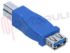 Immagine di ADATTATORE USB 3.0 TIPO A FEMMINA / TIPO B MASCHIO