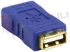 Immagine di ADATTATORE USB FEMMINA A USB FEMMINA GOLD
