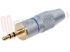 Immagine di SPINA JACK MASC. 3,5MM STEREO GOLD PROFESSIONAL KIT 2PZ.