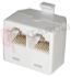 Immagine di ADATTATORE TELEFONICO 1PLUG -2PRESE PLUG 8C 1/M2F