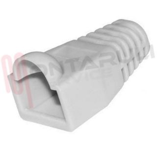 Immagine di COPRICONNETTORE RG45 PLUG 8/8 GRIGIO