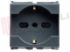 Immagine di PRESA 2P+T 16A BIVALENTE SCHUKO CON SCHERMI SERIE PLAYBUS