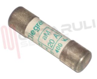 Immagine di FUSIBILE CILINDRICO AM 10,3X38MM 20A 400V SENZA PERCUSSORE