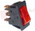 Immagine di INTERRUTTORE UNIPOLARE LUMINOSO ROSSO 10A