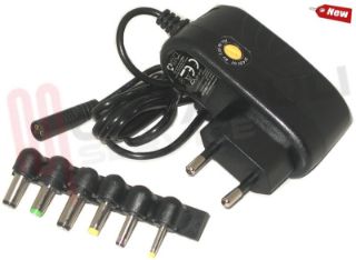 Immagine di ALIMENTATORE SWITCHIHG 600MA 6 SPINOTTI UNIVERSALE SLIM