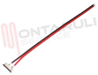 Immagine di CONNETTORE RAPIDO PER STRISCE A LED SMD3528 8MM. CON FILO