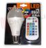Immagine di LAMPADA GOCCIA SATINATA LED E27 10W 230V RGB C/TELECOMANDO