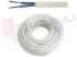 Immagine di CAVO VINILGOMMA PIATTO 2X0,50MMQ BIANCO H03VVH2-F