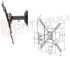 Immagine di SUPPORTO PER SCHERMI PIATTI FLAT INCLINABILE TV 22-55"