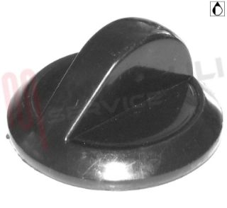 Immagine di MANOPOLA CUCINA NERA D.7MM.