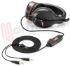 Immagine di CUFFIE BLACK RUSH ER3 GAMING STEREO C/MICROFONO