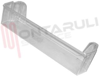 Immagine di BALCONCINO BOTTIGLIE TRASPARENTE 433X100MM.