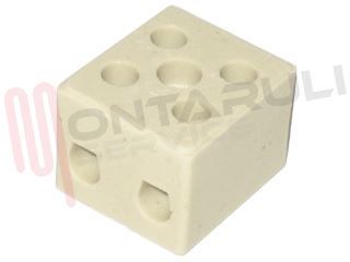 Immagine di MORSETTO IN STEATITE 2X6 MMQ
