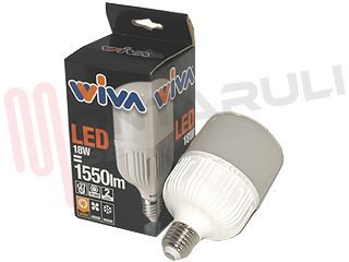 Immagine di LAMPADA TUBOLARE LED E27 18W 230V 3000°K (RESA/102) HI-POWER