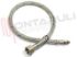 Immagine di FLESSIBILE INOX BLU CALOTTA GIREVOLE 3/8" M8X1 L=55CM.