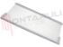 Immagine di RIPIANO IN VETRO CON BORDI IN PLASTICA BIANCO 520X332MM.
