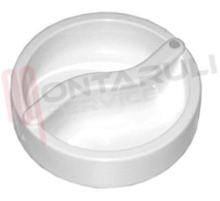 Immagine di MANOPOLA FISSA BIANCA "S"+IND.Ø 52 NORMA3A