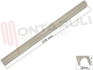 Immagine di SCHERMO PROTEZIONE TUBO NEON REGLETTE L=535MM.