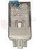 Immagine di RELE' 3 SCAMBI 10A 24V DC C/TASTO+IND. MECC. FINDER