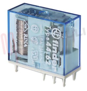 Immagine di MINIRELE' 2 SCAMBI 10A 48V DC PER CIRCUITO STAMPATO