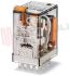Immagine di MINIRELE' 4 SCAMBI 7A 12VAC C/TASTO PROVA + LED