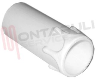 Immagine di CANDELA FINTA CERA BIANCA H.70MM E14 DIA. INT. 26MM.