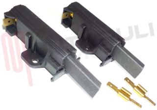 Immagine di KIT SPAZZOLE MOTORE C/SUPPORTO DIM. 5X12,5X35,5 MM. 2PZ.
