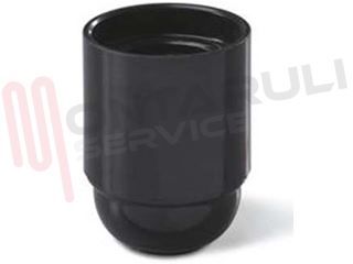 Immagine di PORTALAMPADA E27 LISCIO NERO BAKELITE