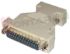 Immagine di ADATTATORE SERIALE SPINA 25 PIN MAS. - PRESA 9 PIN FEM.