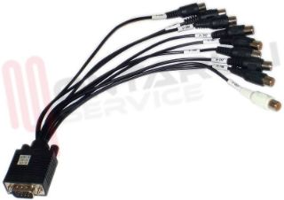Immagine di CAVO VGA 9PIN MAS. - 9RCA FEMM. L=27CM.