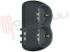 Immagine di ADATTATORE B4 2PRESE BIV+2SCHUKO 16A GRIGIO