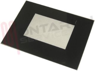 Immagine di VETRO FORNO ALT.420X580MM. NERO ESTERNO SAMET