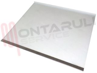 Immagine di RIPIANO IN VETRO 485X440MM. CON PROFILI