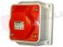 Immagine di PRESA FISSA PARETE CEE 2USCITE 3P+T 16A 380V IP67
