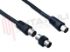 Immagine di CAVO ANTENNA 5,00MT MAS-FEM DRITTO A DRITTO NERO C.ADAT. M/M