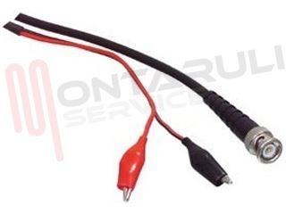 Immagine di CABLAGGIO CON 2 COCCODRILLO E RG58