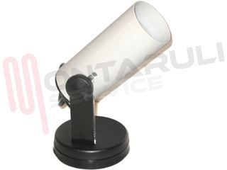 Immagine di FARETTO APPLIQUE CON BASE 1X100W E27 230V BIANCO JOLLY 400